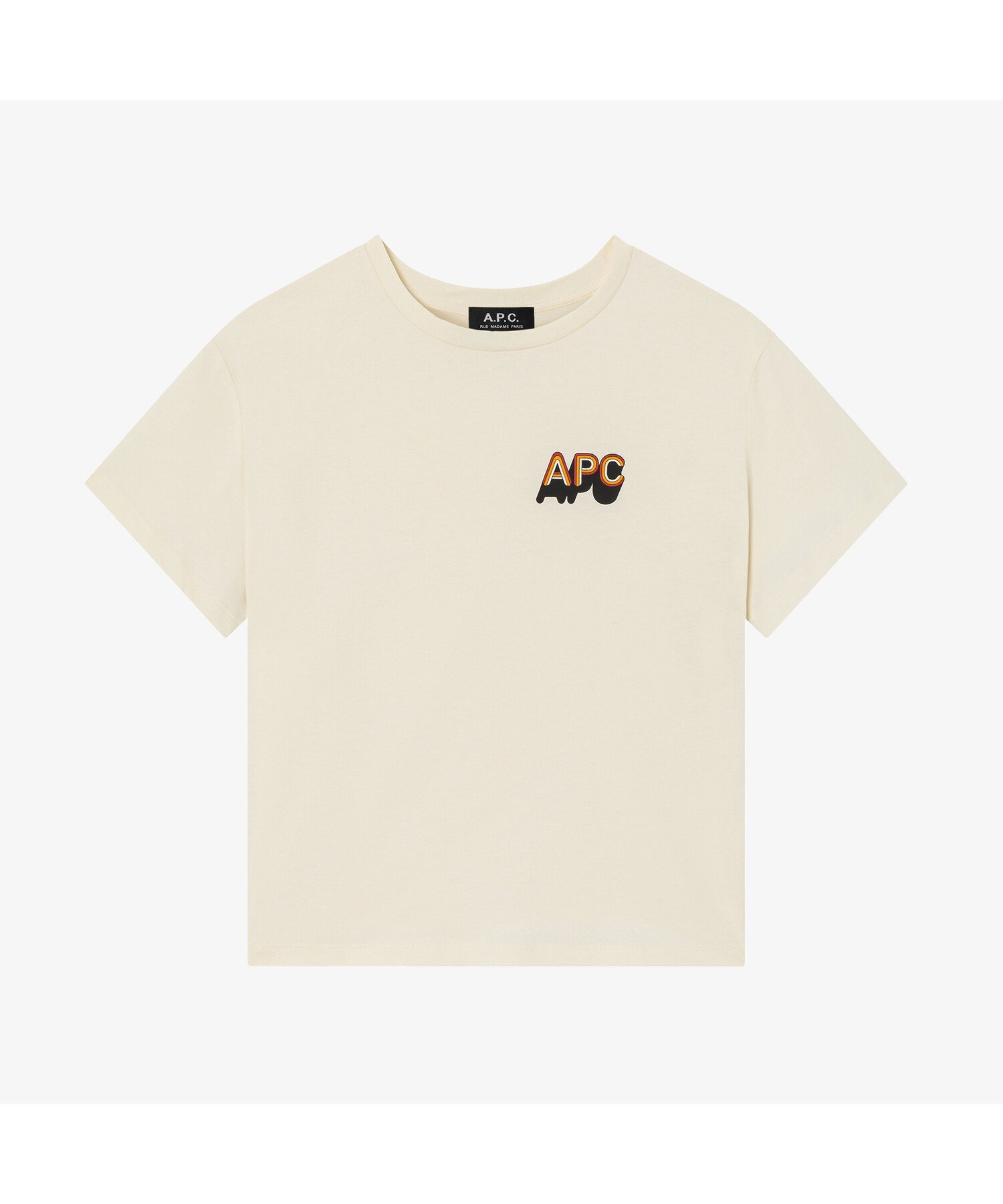 【SALE／50%OFF】A.P.C. 70's Tシャツ F アー・ぺー・セー トップス カットソー・Tシャツ ベージュ【送料無料】