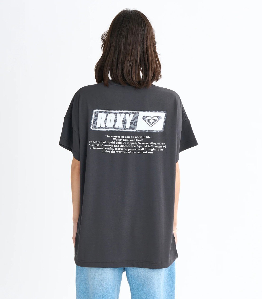 【SALE／30%OFF】ROXY SQUARE LOGO S/S TEE ロキシー トップス カットソー・Tシャツ ホワイト【送料無料】