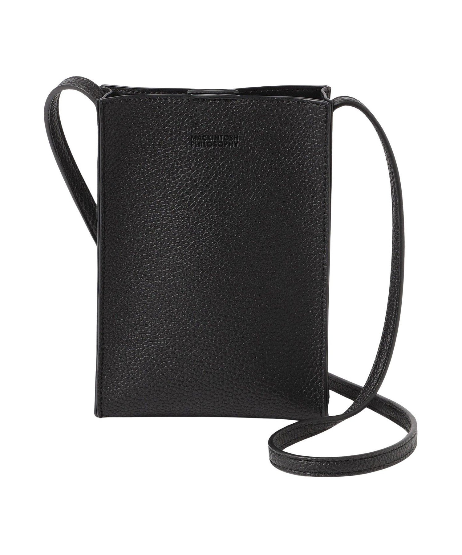 【SALE／34%OFF】MACKINTOSH PHILOSOPHY スマホショルダーポーチ マッキントッシュ フィロソフィー バッグ ショルダーバッグ ブラック ネイビー レッド【送料無料】
