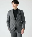 NEWYORKER MEN 【ストレッチ・防シワ】FLEX COMFORT マイクロヘリンボーン スーツ ニューヨーカー スーツ・フォーマル セットアップスーツ...