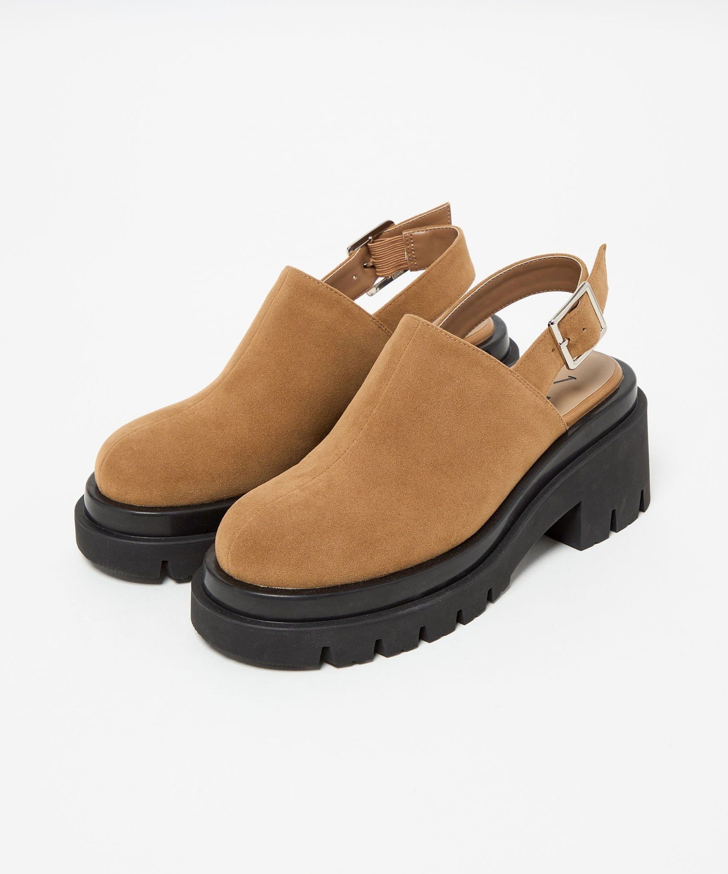 SY UNITED ARROWS ＜SY＞タンクソールプレーン ミュール サンダル75↑ オデット エ オディール シューズ・靴 サンダル ブラウン ブラック【送料無料】