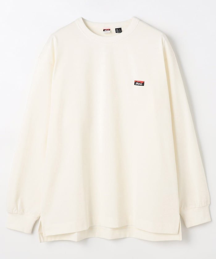 NANGA ECO HYBRID BOX LOGO EMBROIDERY L フリークスストア トップス カットソー・Tシャツ ホワイト ネイビー ブラック【送料無料】