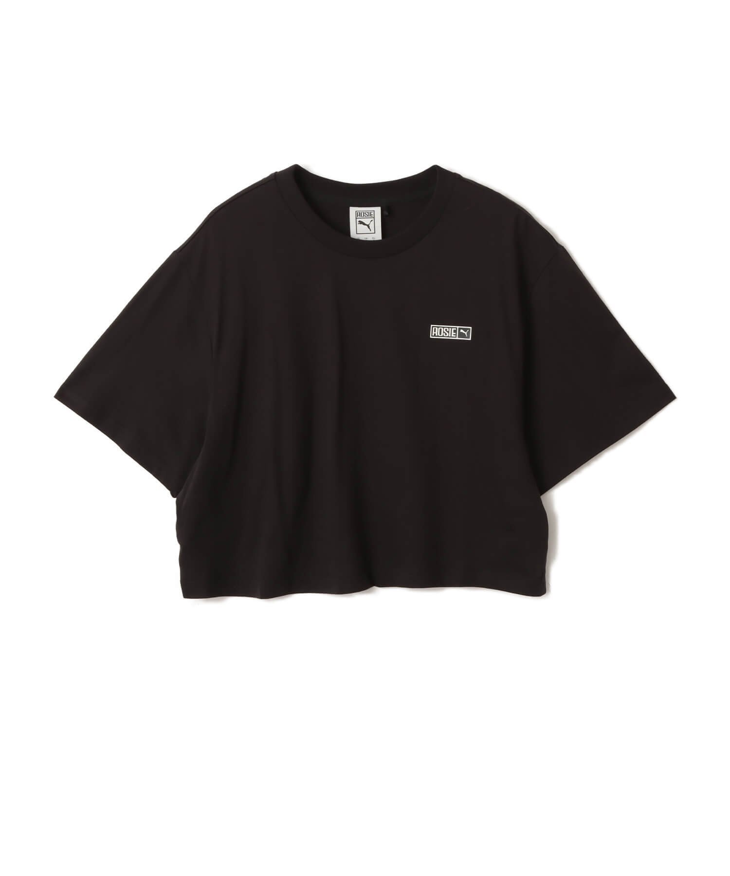 PUMA PUMA PUMA x ROSE RELAXED TEE PUMA BLACK アトモス トップス カットソー・Tシャツ ブラック【送料無料】