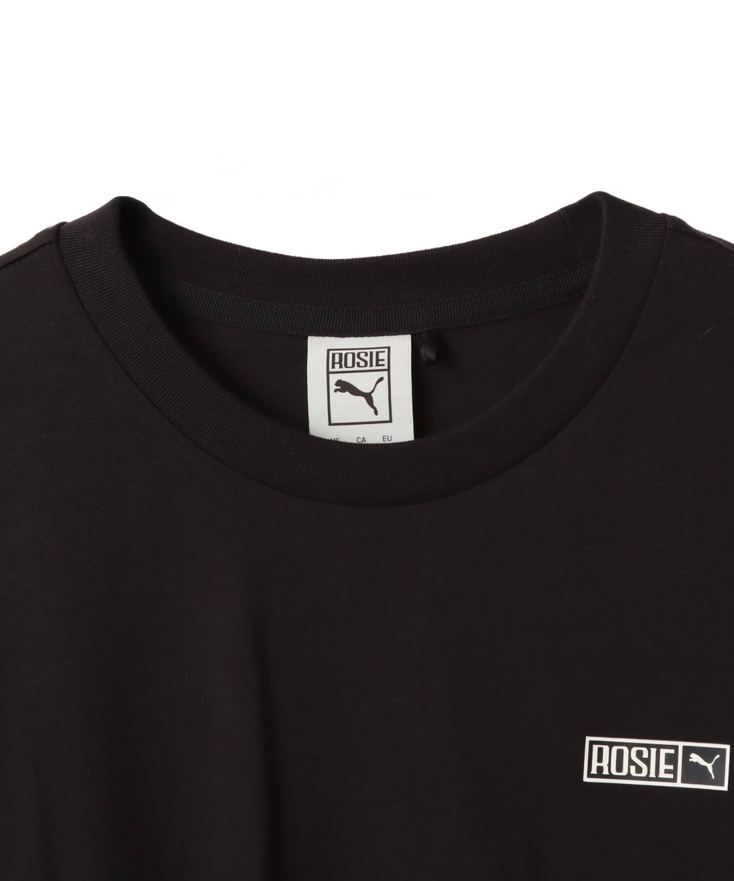 PUMA PUMA x ROSE RELAXED TEE PUMA BLACK アトモス トップス カットソー・Tシャツ ブラック