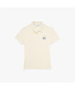 【SALE/30%OFF】LACOSTE 『Made in France』オーガニックコットンポロシャツ ラコステ カットソー ポロシャツ ホワイト ネイビー【送料無料】