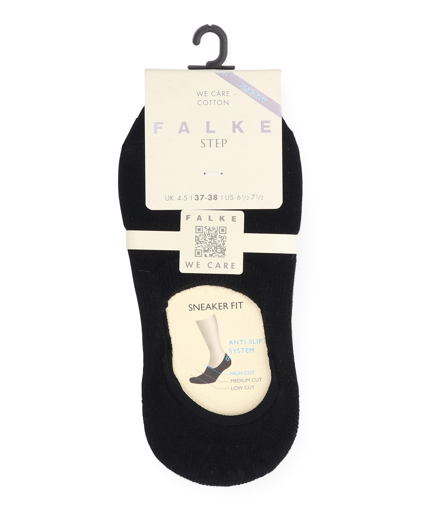 SALON adam et rope' 【FALKE】Step Invisible (High Cut) サロン アダム エ ロペ 靴下・レッグウェア 靴下 ホワイト グレー ブラック