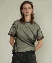 PRANK PROJECT ツイストレイヤードトップ / Twist Layered Top プランク プロジェクト トップス その他のトップス ブラック ピン...