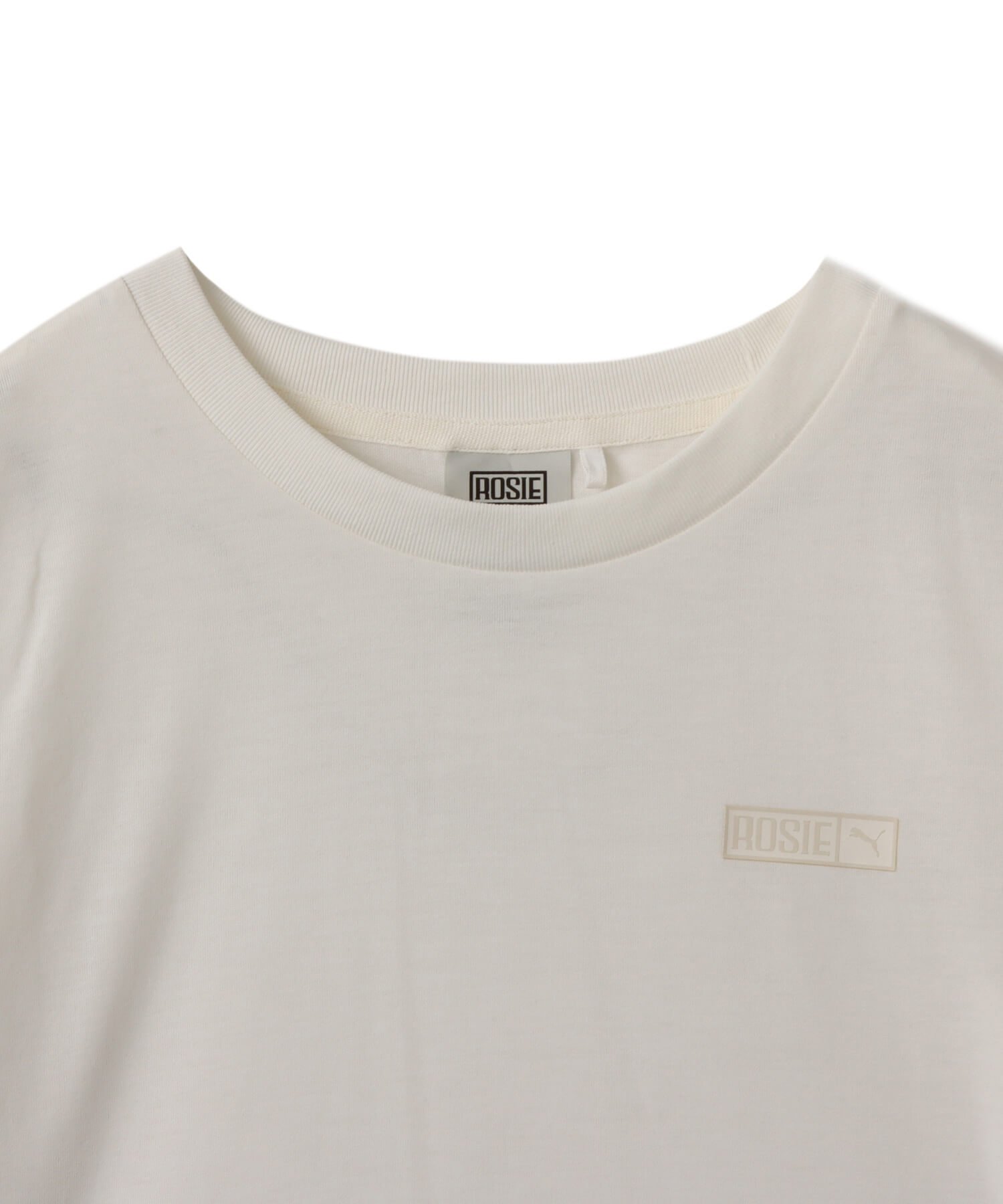 PUMA PUMA x ROSE SLIM LONGSLEEVE TEE WARM WHITE アトモス トップス カットソー・Tシャツ ホワイト