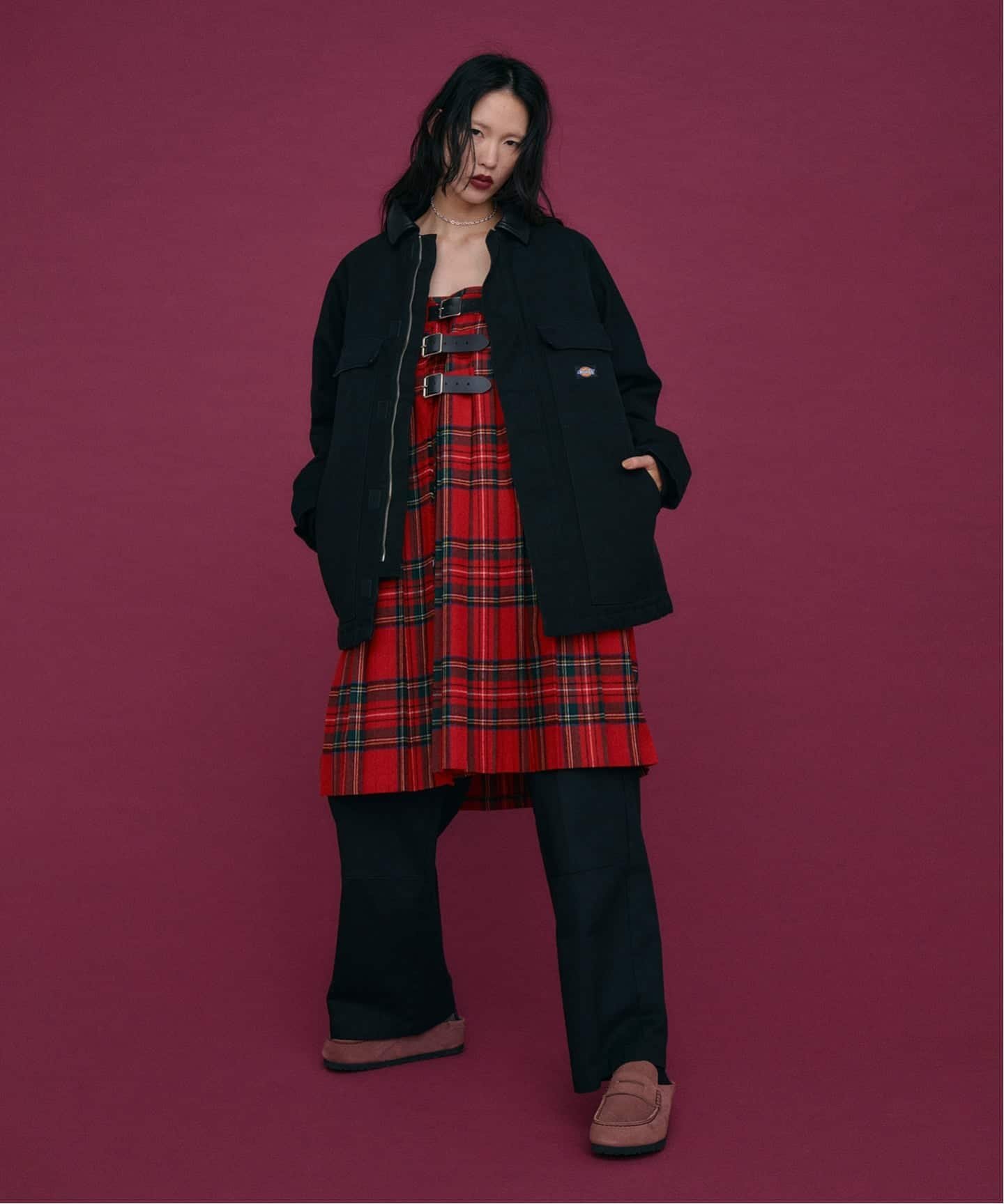 《予約》DICKIES 別注 DUCK ジャケット シティーショップ ジャケット・アウター ブルゾン・ジャンパー ベージュ ブラック