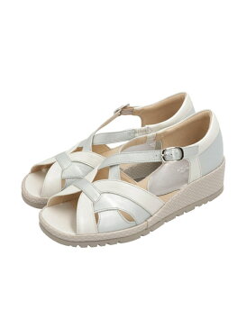 asics (W)《アシックス公式》 サンダル Pedala 【ペダラ WC120D 3E】 アシックスウォーキング シューズ サンダル/ミュール シルバー【送料無料】
