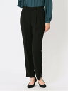 【SALE/45%OFF】m.f.editorial ダブルクロス テーパードパンツ 黒(セットアップ可能) タカキュー スーツ・フォーマル スーツパンツ ブラ...
