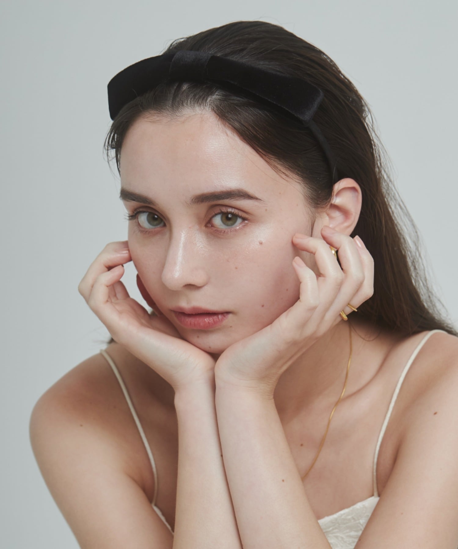 【SALE／40%OFF】ciite' シルキーベロア カチューシャ シーテ ヘアアクセサリー カチューシャ・ヘアバンド ブラック