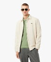 【SALE/40%OFF】LACOSTE 裏地キルティング インサレーションコーデュロイシャツジャケット ラコステ トップス シャツ・ブラウス ブラウン ブラック ホワイト【送料無料】