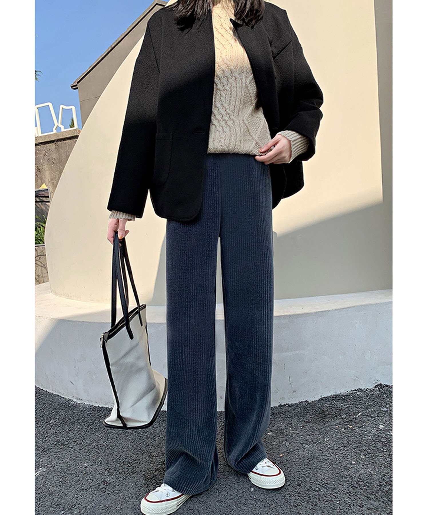 Girly Doll/コーデュロイパンツ ドゥーラ ドゥーラ パンツ その他のパンツ ネイビー