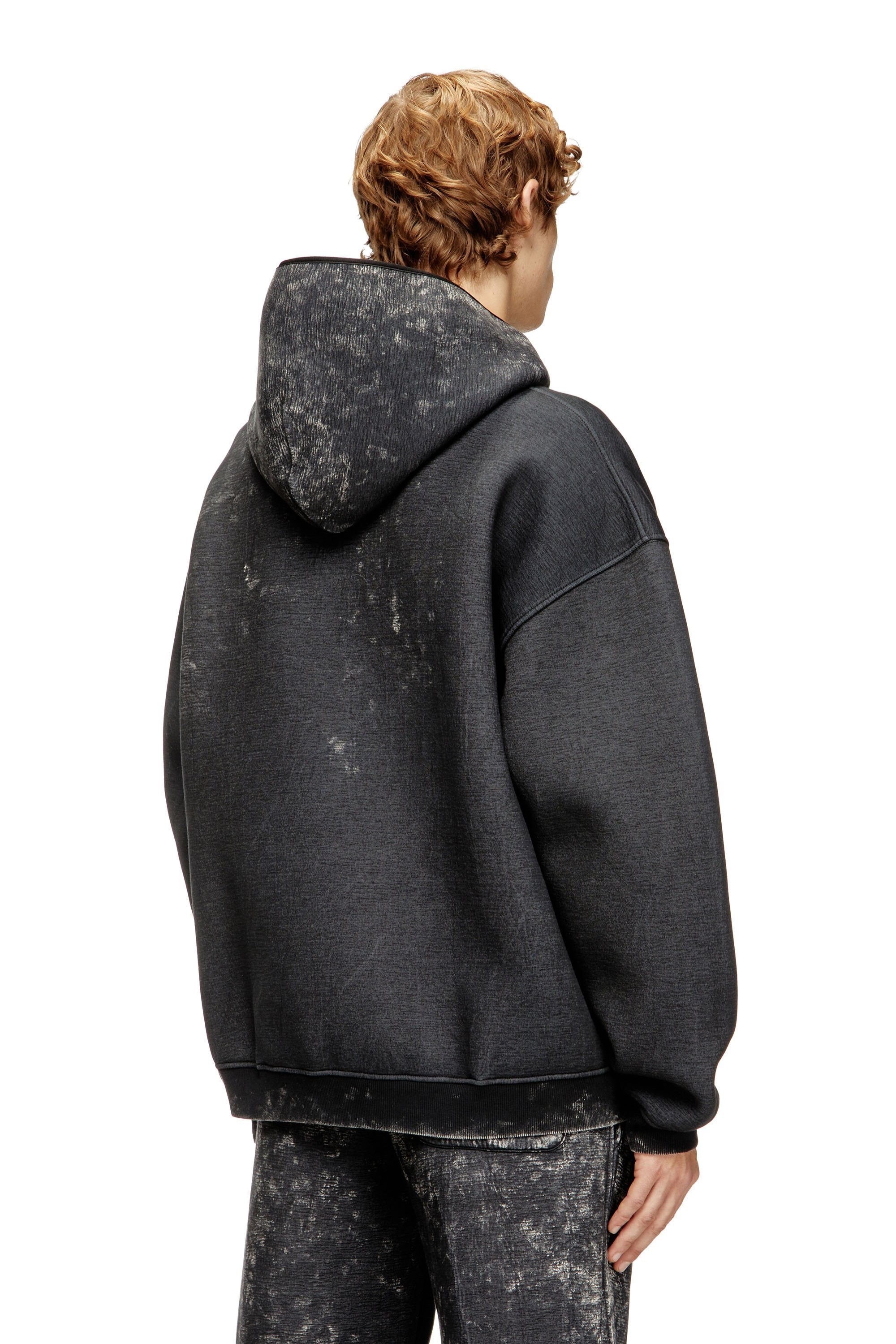 メンズ プルオーバーパーカー S-BOXT-CHAN-HOOD ディーゼル トップス パーカー・フーディー ブラック