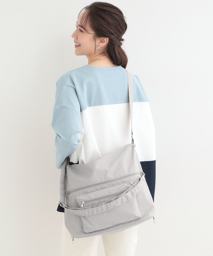 【SALE／5%OFF】SHOO・LA・RUE 【撥水】リュックにもなる変形ショルダーバッグ シューラルー バッグ ショルダーバッグ ブラック ブルー【送料無料】