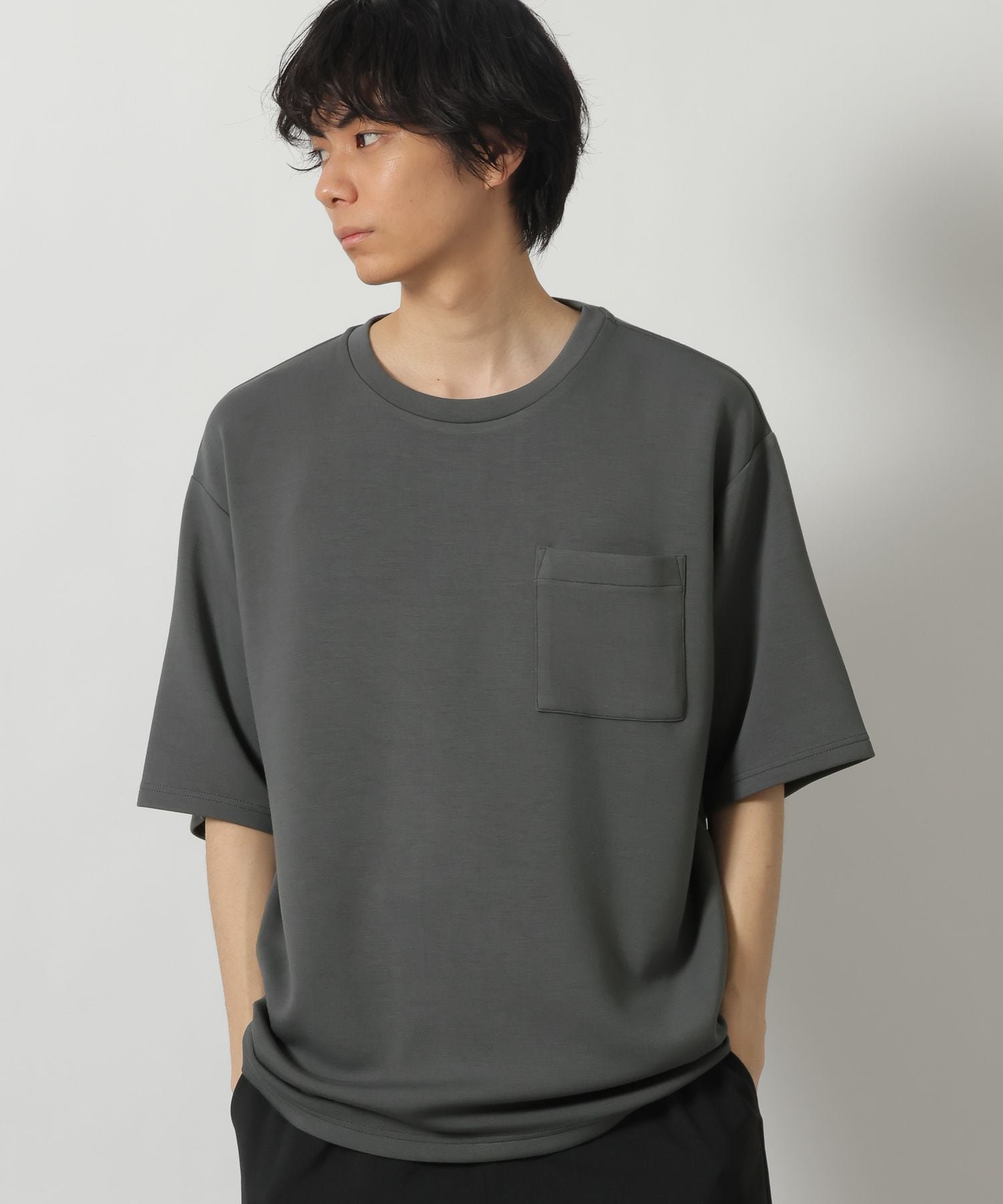 LAKOLE POKEダンボールT ラコレ トップス カットソー・Tシャツ ホワイト グレー ブラック