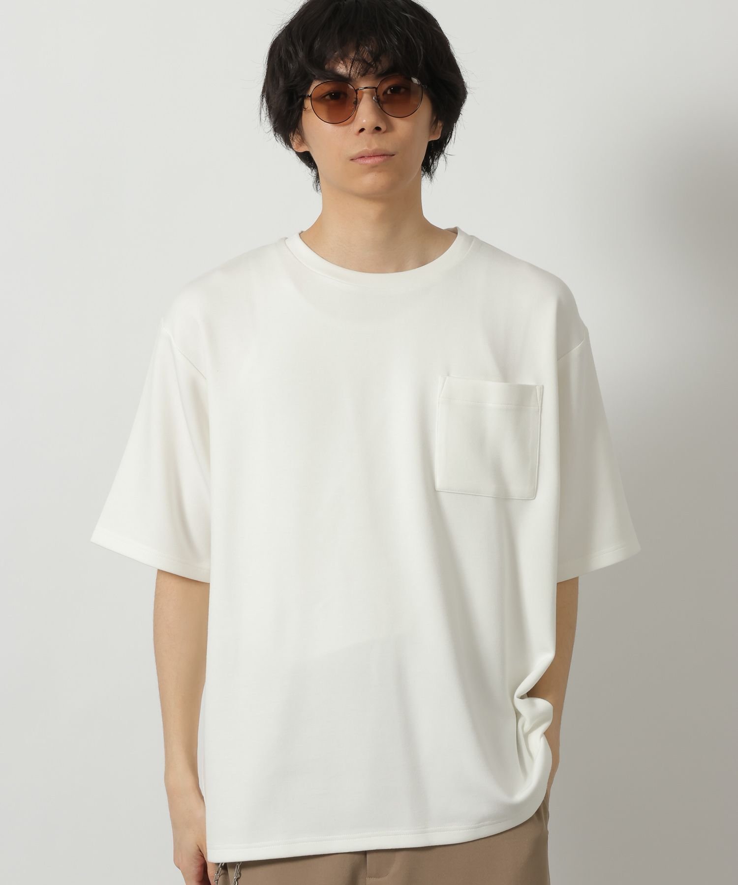 LAKOLE POKEダンボールT ラコレ トップス カットソー・Tシャツ ホワイト グレー ブラック