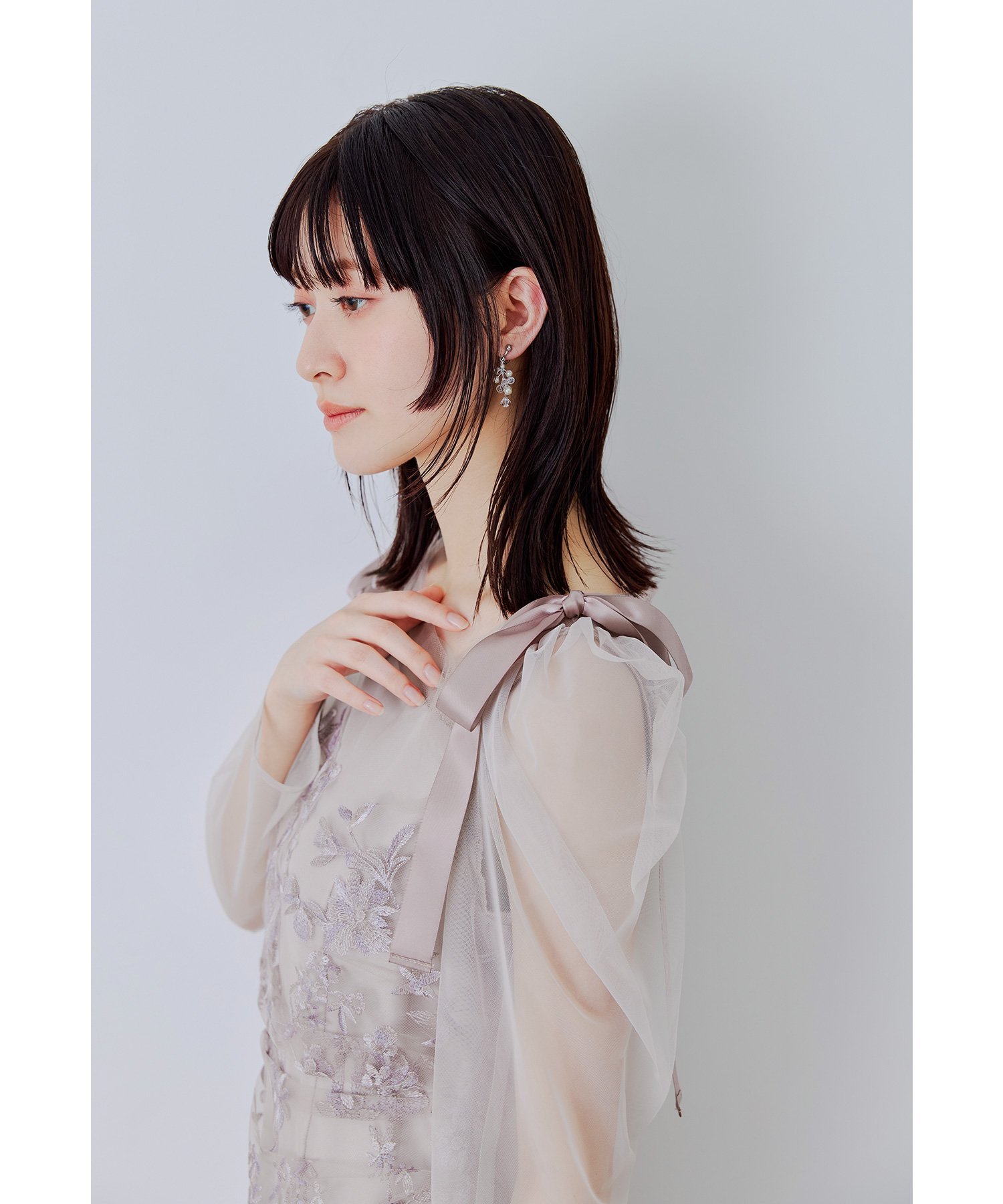 niana オーロラグラデーションドレス 結婚式 二次会 成人式 同窓会 パーティードレス ビーフラット ワンピース・ドレス ドレス グリーン ベージュ ブラック ブルー【送料無料】
