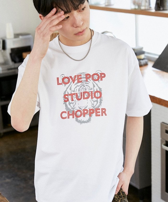 PUBLUX ＜機能性素材＞アニマル プリント Tシャツ 限定展開 フリークスストア トップス カットソー・Tシャツ ピンク ホワイト ブラック