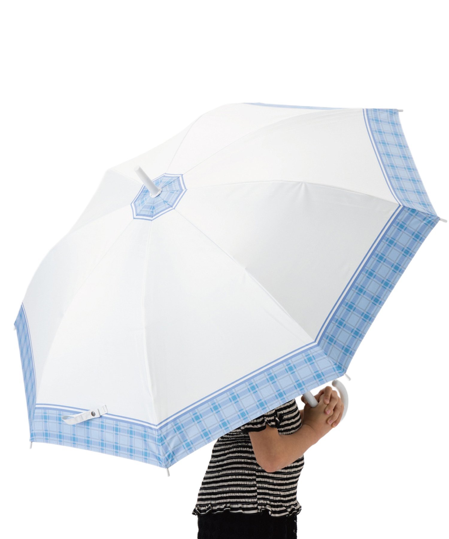 BACKYARD FAMILY UV bloc Umbrella ジャンプ傘 58cm ローラ ファッション雑貨 傘・...