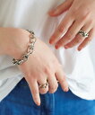 【SALE／10%OFF】Nothing And Others Nothing And Others/Ink chain Ring set ナッシングアンドアザーズ アクセサリー・腕時計 イヤリング・イヤーカフ シルバー【送料無料】