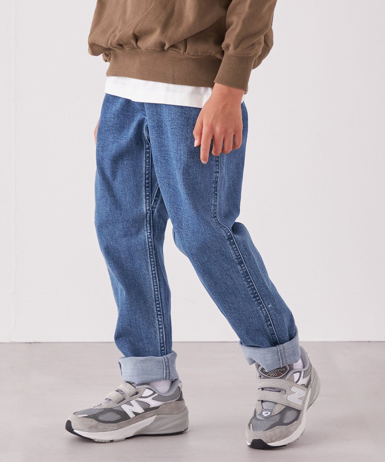【SALE／50%OFF】SHIPS any 【SHIPS any別注】ROKX: ＜ストレッチ＞デニム パンツ◆ シップス パンツ ジーンズ・デニムパンツ ブルー ブラック ネイビーのサムネイル