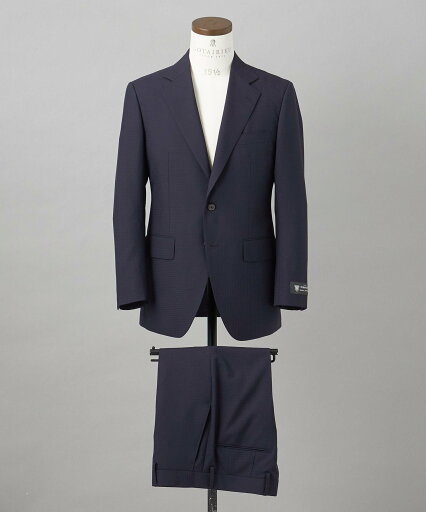 GOTAIRIKU 【DORMEUIL】トロピカルアマデウス スーツ(ネイビー) ゴタイリク スーツ・フォーマル セットアップスーツ ネイビー【送料無料】 GOTAIRIKU 【DORMEUIL】トロピカルアマデウス スーツ(ネイビー) ゴタイリク スーツ・フォーマル セットアップスーツ ネイビー【送料無料】