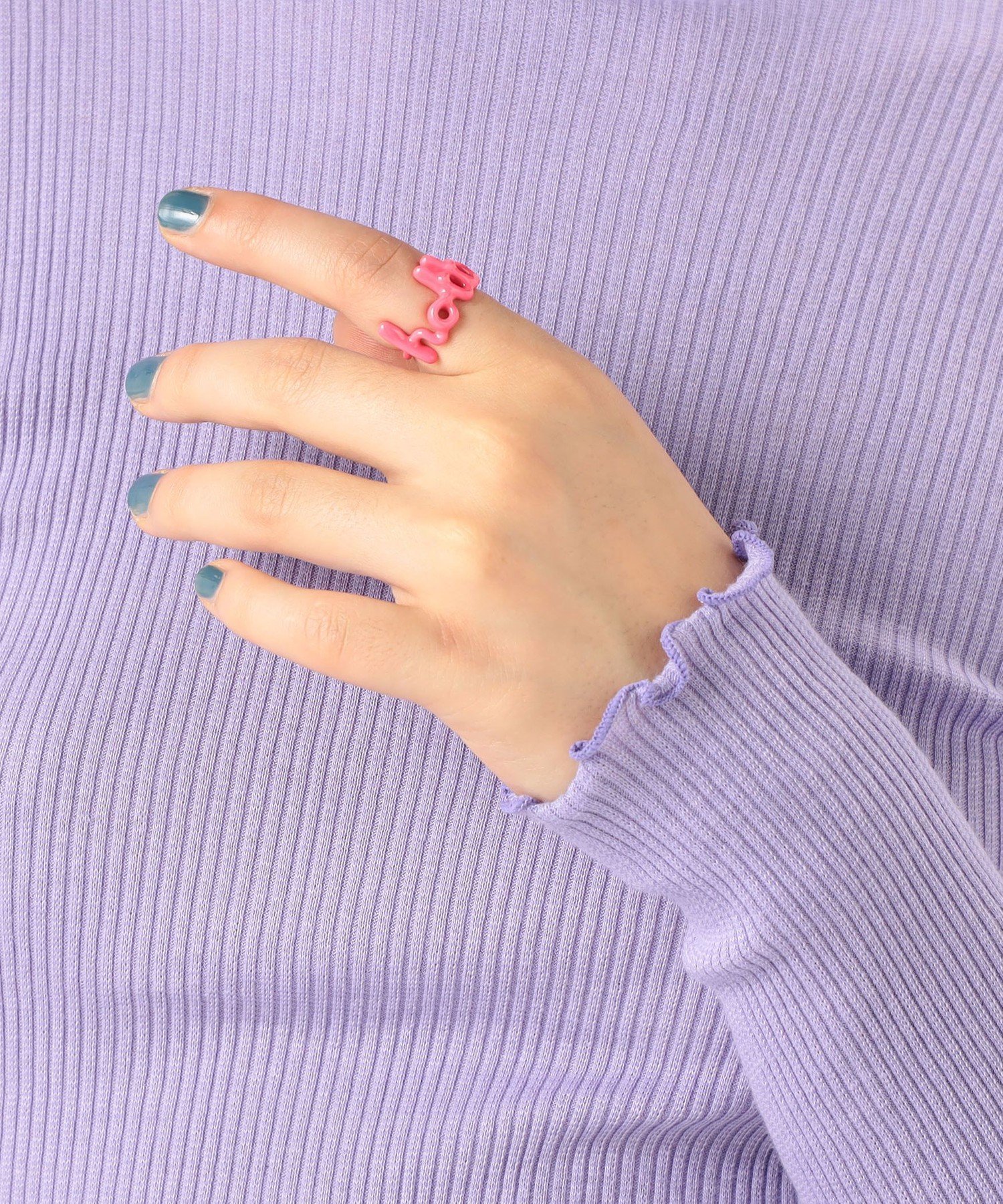TOMORROWLAND GOODS HOTLIPS BY SOLANGE HOTTIE リング トゥモローランド アクセサリー・腕時計 リング・指輪 ピンク【送料無料】