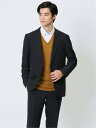 【SALE/50%OFF】TAKA-Q Woolen Tec On スリムフィット 2ボタンジャケット 組織紺(セットアップ可能) タカキュー スーツ・フォーマ...