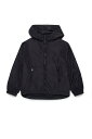 DIESEL キッズ ウィンドブレーカー JCLOG ディーゼル ジャケット・アウター ブルゾン・ジャンパー ブラック グリーン【送料無料】