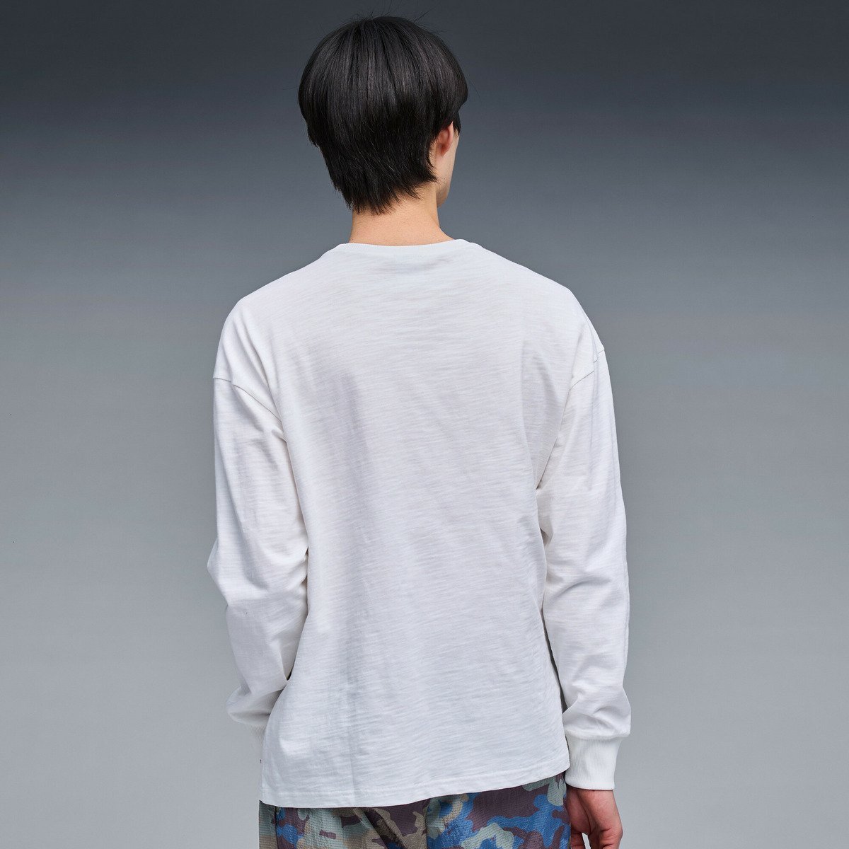 PUMA ユニセックス ベーシック 長袖 Tシャツ プーマ トップス カットソー・Tシャツ ホワイト【送料無料】