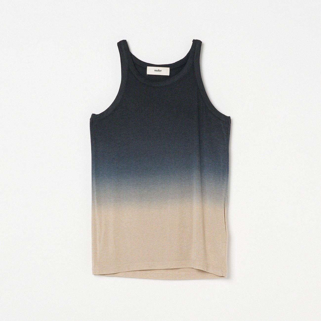 【SALE／30%OFF】muller of yoshiokubo GRADATION TANK TOP エリオポール トップス カットソー・Tシャツ ブラック オレンジ【送料無料】