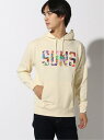 (M)FLOWER GARDEN SUNS PULLOVER アンドサンズ カットソー【送料無料】