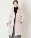 楽天Rakuten Fashion【SALE／44％OFF】TO BE CHIC *STORY掲載*ロイカストレッチ ロングダウンコート トゥー ビー シック ジャケット・アウター その他のジャケット・アウター ピンク ブラック【送料無料】