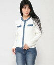 GUESS (W)LADIES L/Slv Cardigan Sweater ゲス トップス カーディガン ホワイト【送料無料】