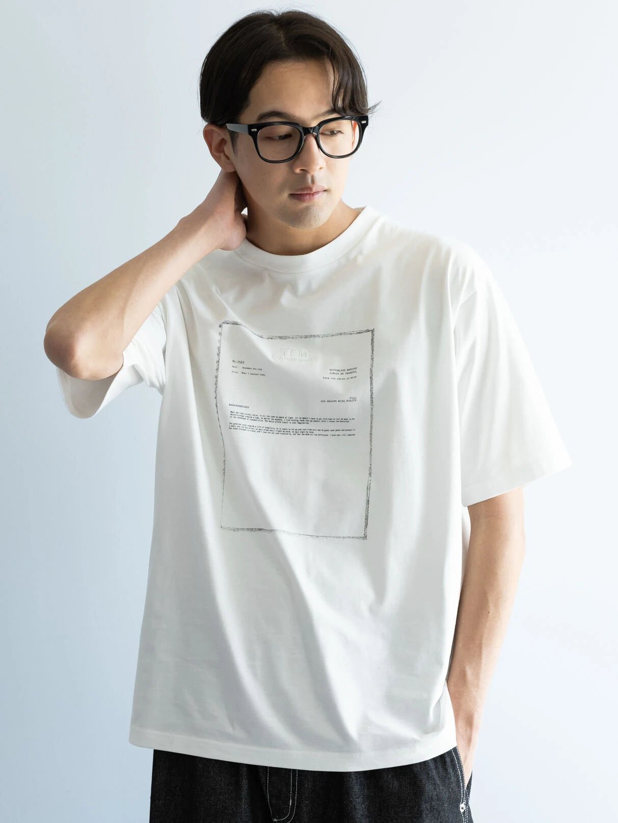 CRAFT STANDARD BOUTIQUE 【ユニセックス】UVカット /LETTER TEE/24SS クラフトスタンダードブティック トップス カットソー・Tシャツ ホワイト ブラック ベージュ グリーン ブルー ネイビー