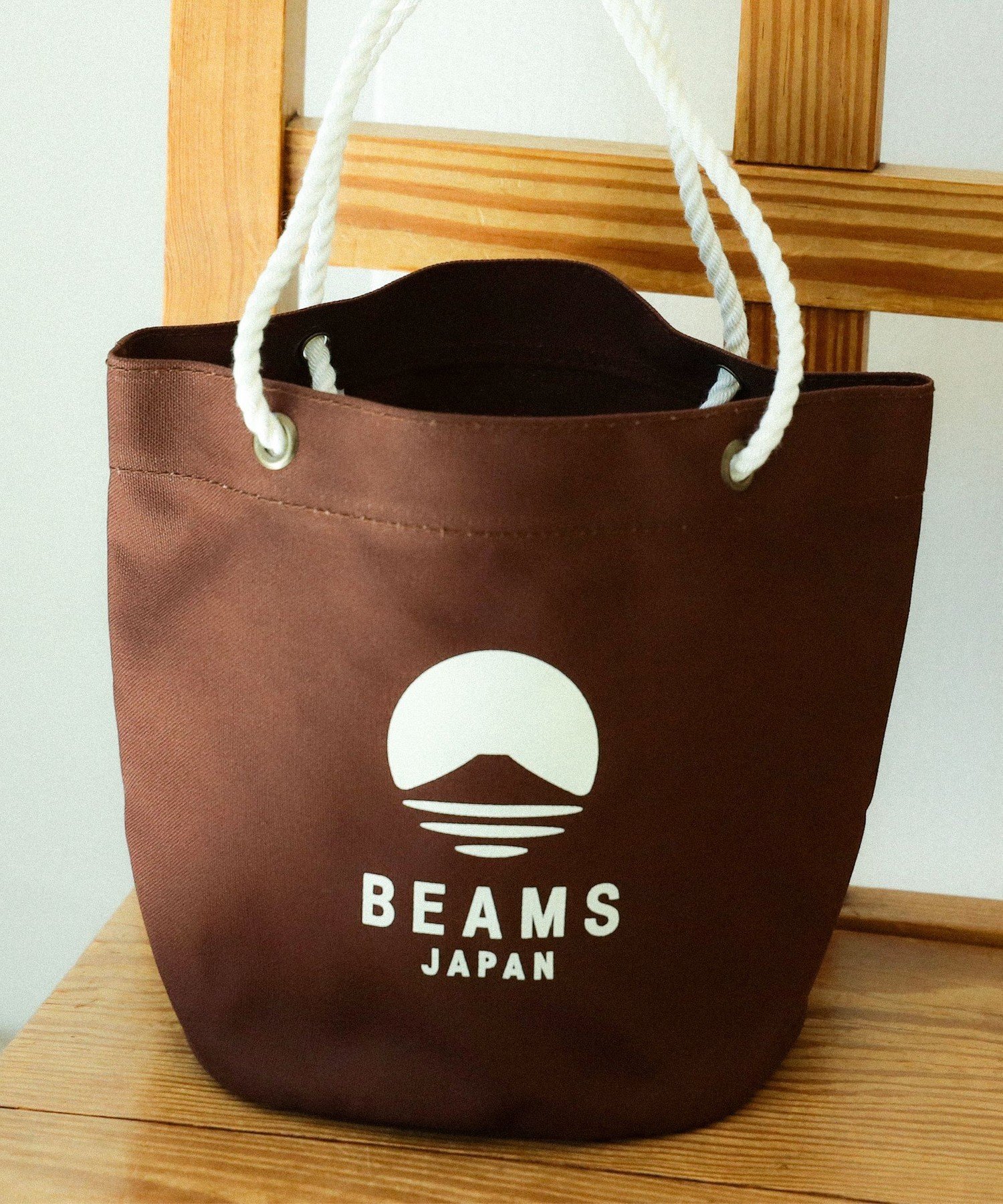 BEAMS JAPAN 神戸ザック / 別注 神戸風月堂 ゴーフル トートバッグ ビームス ジャパン バッグ その他のバッグ ピンク ブラウン ホワイト【送料無料】