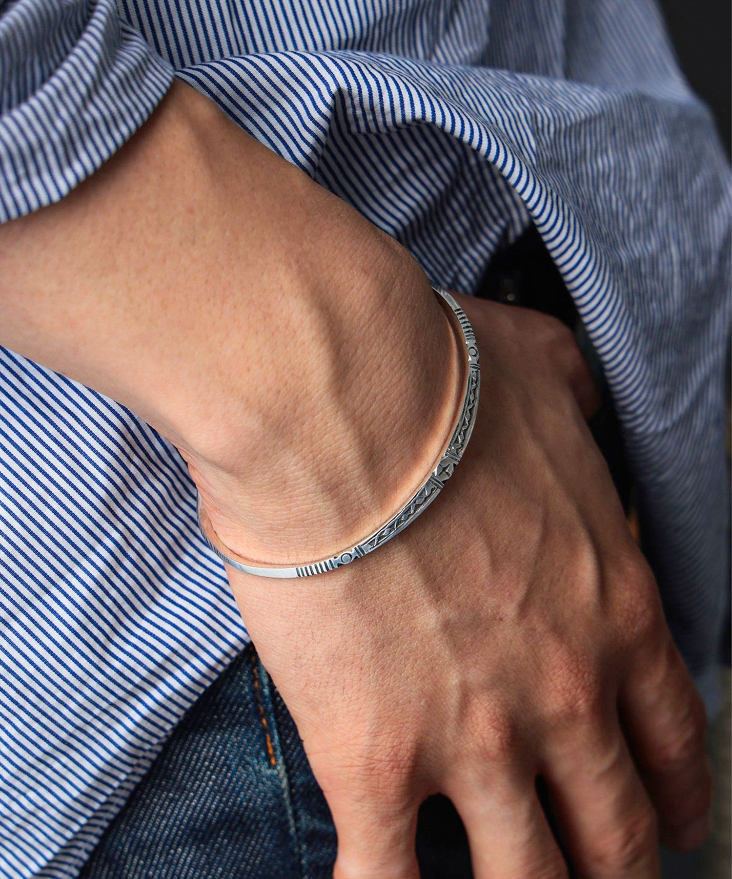 BEAMS F Adawat'n Tuareg / シルバー ブレスレット A ビームス メン アクセサリー・腕時計 ブレスレット・バングル シルバー【送料無料】