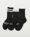 devirock 3足セット 足底汚れが目立ちにくい スクールソックス 靴下 25AW デビロック 靴下・レッグウェア 靴下 ホワイト ブラック