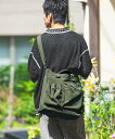 niko and ... マルチポケットヘルメットバッグ ニコアンド バッグ ショルダーバッグ カーキグリーン ブラック【送料無料】