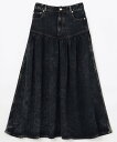 GANNI Light Denim Long Skirt / J1759 / ウォッシュデニムスカート 25AW フリークスストア スカート その他のスカート ...