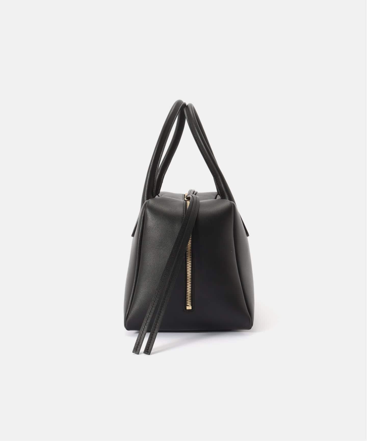 NOBLE FRENZLAUER/フランツロアー Bowling Bag Medium ノーブル バッグ ボストンバッグ ブラック ベージュ【送料無料】