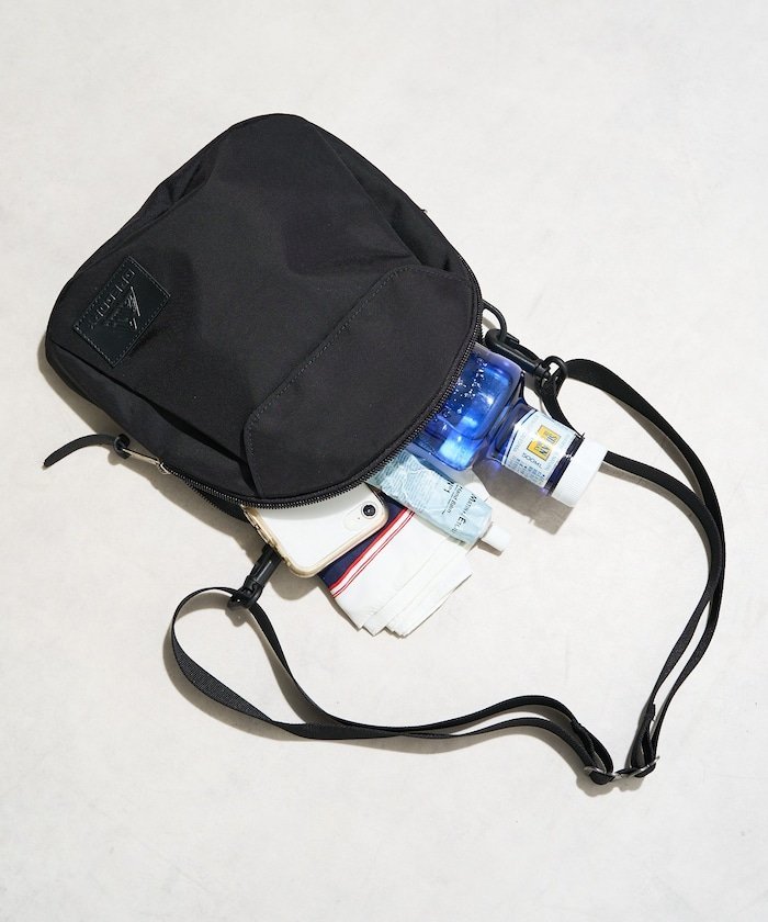 GREGORY 別注 TOASTY LEATHER PATCH/トースティー/ショルダーポーチ全2色 フリークスストア バッグ ショルダーバッグ ベージュ ブラック