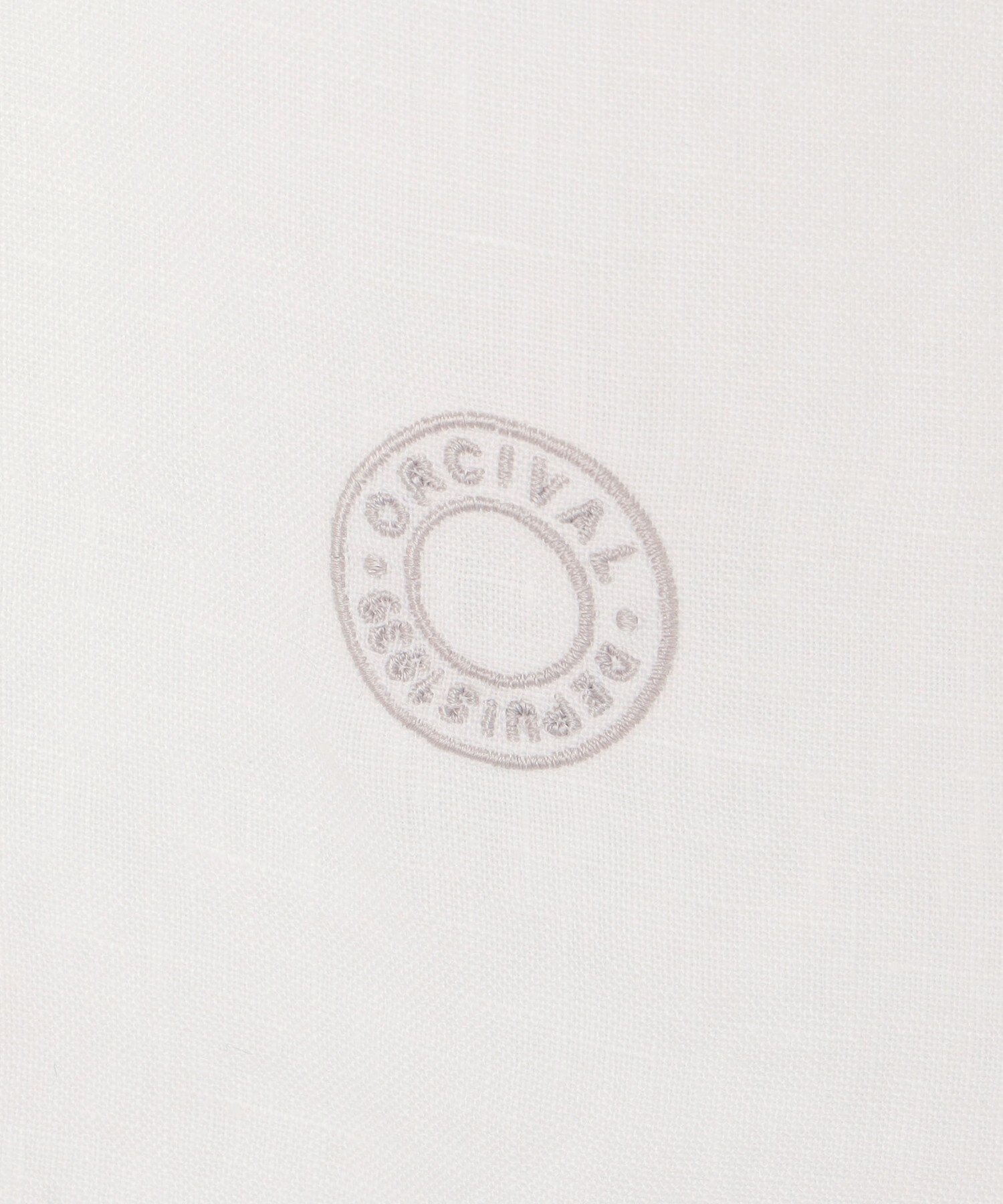 Bshop ORCIVAL ｜ リネン スリーブレスシャツ WOMEN ビショップ トップス シャツ・ブラウス ホワイト オレンジ