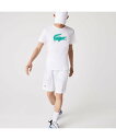 ラコステ 服 メンズ 【SALE／30%OFF】LACOSTE ライトウエイトリップストップ ゲームショーツ ラコステ パンツ その他のパンツ ホワイト ブラック【送料無料】