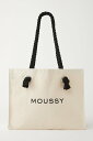 MOUSSY MOUSSY SOUVENIR ショッパー マウジー バッグ その他のバッグ ホワイト ブラック