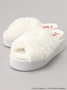 【SALE/50%OFF】E hyphen world gallery Gold Label ▲Hello Kitty ファーサンダル イーハイフンワールドギャラリー シューズ【RBA_S】【RBA_E】