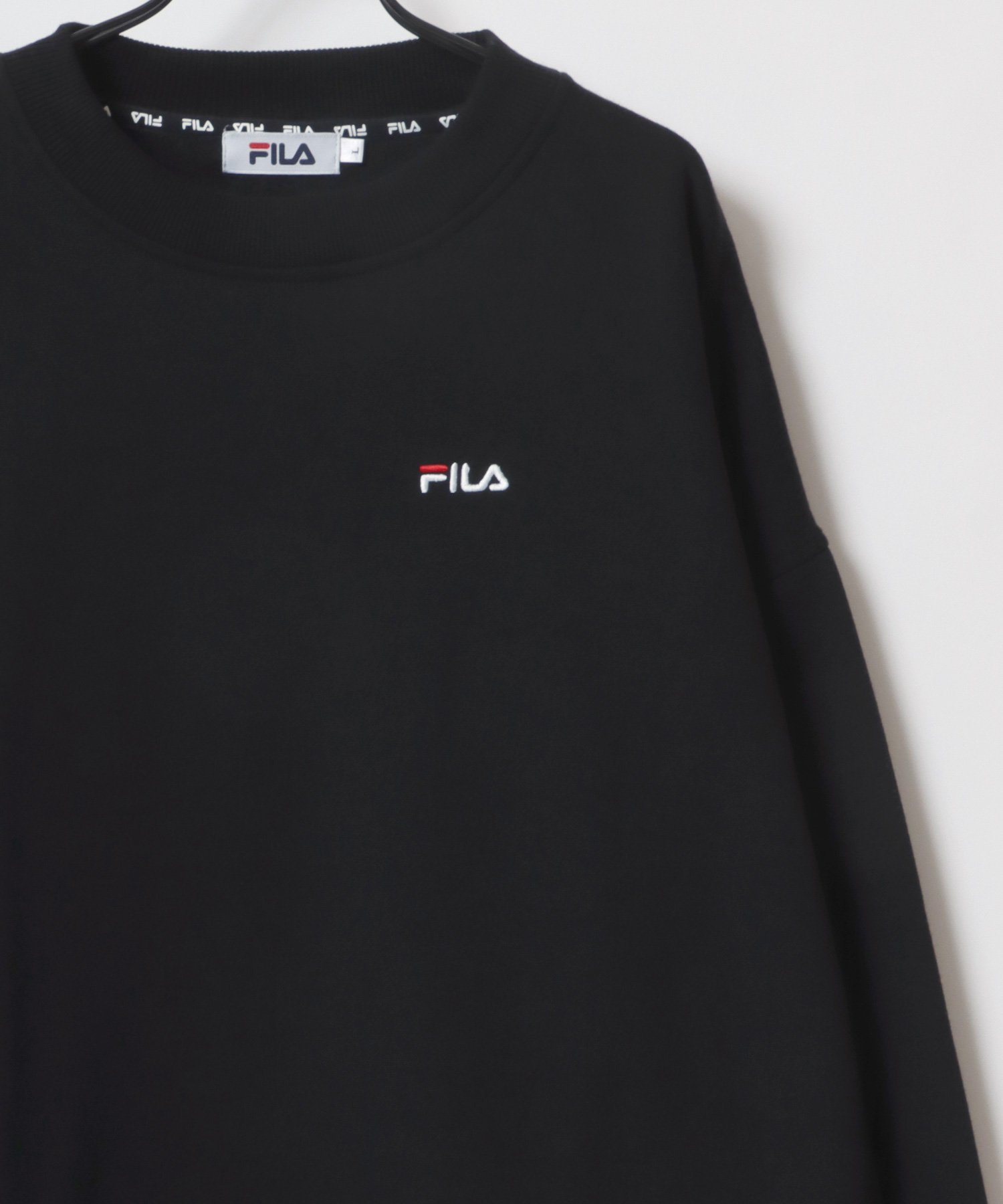 【SALE／30 OFF】FILA トレーナー メンズ スウェット スエット ブランド ラザル トップス スウェット トレーナー ブラック ネイビー ホワイト グレー