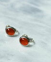 SMELLY so 039 carnelian oval earring スメリー アクセサリー 腕時計 イヤリング イヤーカフ【送料無料】